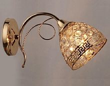 Бра однорожковое Мелодия Света Е27 220В Золото картинка 